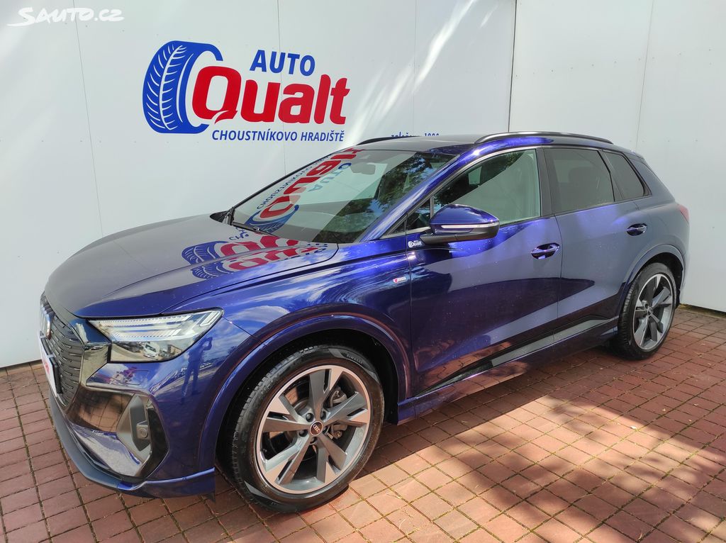 Audi Q4 e-tron, 150 kW MATRIX, TEPELKO, ZÁVĚS